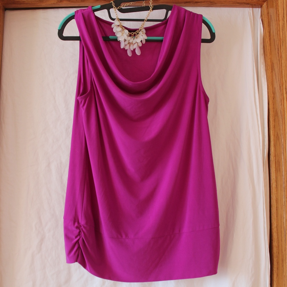 The Limited Pink Sleeveless Top